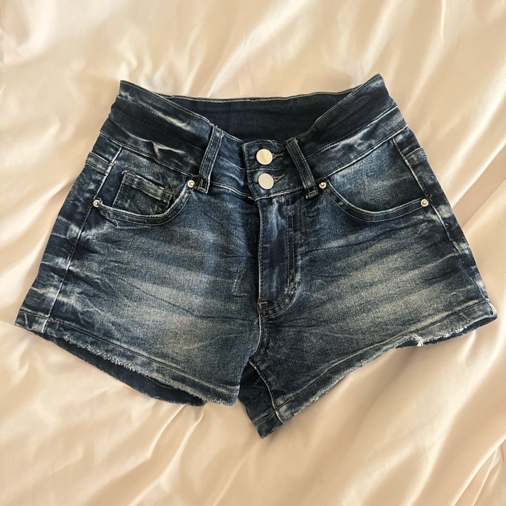 Denim Blue Jean Shorts